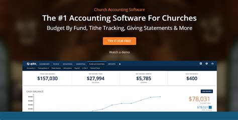 church accounting software uk|Best Church Accounting Software To Manage .